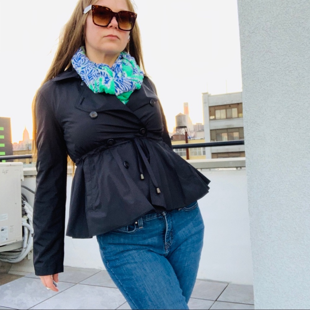 Lilly Pulitzer Blue Zebra 🦓 Turquoise Infinity Scarf - Picture 2 of 16
